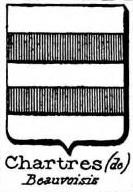 Chartres Coat of Arms / Family Crest 0