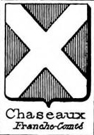 Chaseaux Coat of Arms / Family Crest 0