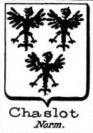Chaslot Coat of Arms / Family Crest 0