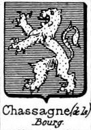 Chassagne Coat of Arms / Family Crest 1