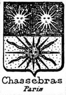Chassebras Coat of Arms / Family Crest 0
