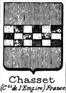 Chasset Coat of Arms / Family Crest 0