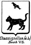 Chassignolles Coat of Arms / Family Crest 1