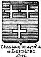 Chastaigneraye Coat of Arms / Family Crest 1
