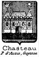 Chasteau Coat of Arms / Family Crest 1