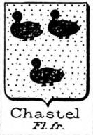Chastel Coat of Arms / Family Crest 2