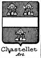 Chastellet Coat of Arms / Family Crest 1