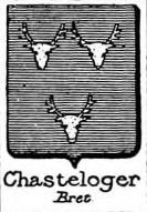 Chasteloger Coat of Arms / Family Crest 0