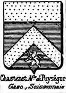 Chastenet Coat of Arms / Family Crest 1