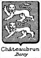 Chateaubrun Coat of Arms / Family Crest 0