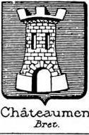 Chateaumen Coat of Arms / Family Crest 0