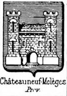 Chateauneuf Coat of Arms / Family Crest 15