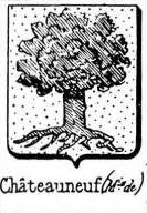 Chateauneuf Coat of Arms / Family Crest 9