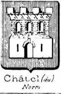 Chatel Coat of Arms / Family Crest 1