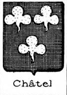 Chatel Coat of Arms / Family Crest 6
