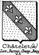 Chatelet Coat of Arms / Family Crest 1