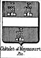 Chatelet Coat of Arms / Family Crest 2
