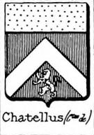 Chatellus Coat of Arms / Family Crest 1