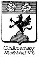 Chatenay Coat of Arms / Family Crest 2