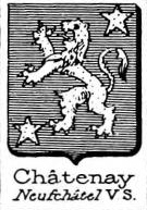 Chatenay Coat of Arms / Family Crest 3