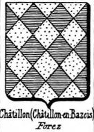 Chatillon Coat of Arms / Family Crest 2