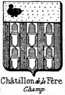 Chatillon Coat of Arms / Family Crest 6