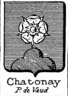 Chatonay Coat of Arms / Family Crest 0