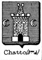 Chatto Coat of Arms / Family Crest 1