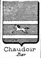 Chaudoir Coat of Arms / Family Crest 0