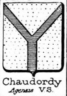 Chaudordy Coat of Arms / Family Crest 0