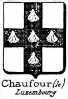 Chaufour Coat of Arms / Family Crest 2
