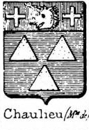Chaulieu Coat of Arms / Family Crest 0
