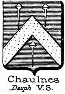 Chaulnes Coat of Arms / Family Crest 0