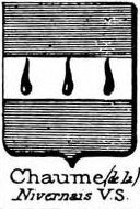Chaume Coat of Arms / Family Crest 3