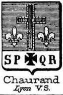 Chaurand Coat of Arms / Family Crest 1