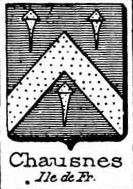 Chausnes Coat of Arms / Family Crest 0
