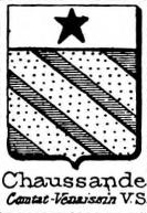 Chaussande Coat of Arms / Family Crest 0
