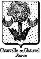 Chauvelle Coat of Arms / Family Crest 0