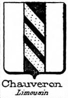 Chauveron Coat of Arms / Family Crest 1