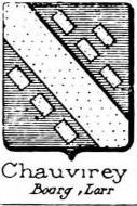 Chauvirey Coat of Arms / Family Crest 0