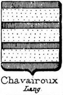 Chavairoux Coat of Arms / Family Crest 0