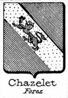 Chazelet Coat of Arms / Family Crest 0