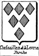 Chefsailles Coat of Arms / Family Crest 0