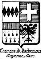 Chemerault Coat of Arms / Family Crest 1