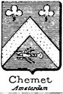 Chemet Coat of Arms / Family Crest 0