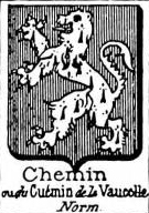 Chemin Coat of Arms / Family Crest 1