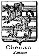 Chenac Coat of Arms / Family Crest 0