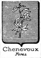 Chenevoux Coat of Arms / Family Crest 0