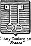 Cheny Coat of Arms / Family Crest 1