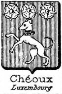 Cheoux Coat of Arms / Family Crest 0